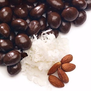 Dark Chocolate Coconut Almonds