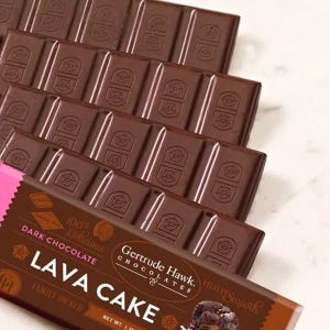Dark Chocolate Lava Cake Candy Bars - 5 Pack