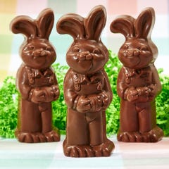 Milk Chocolate Flop Ear Bunny (3-Pack)