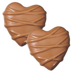 Milk Chocolate Chocolate Meltaway Heart - 5 Pack