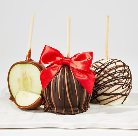 caramel apples